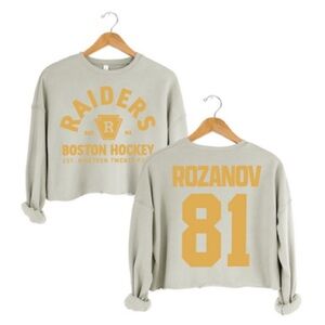 Heated rivalry Ilya rozanov raiders cropped sweatshirt